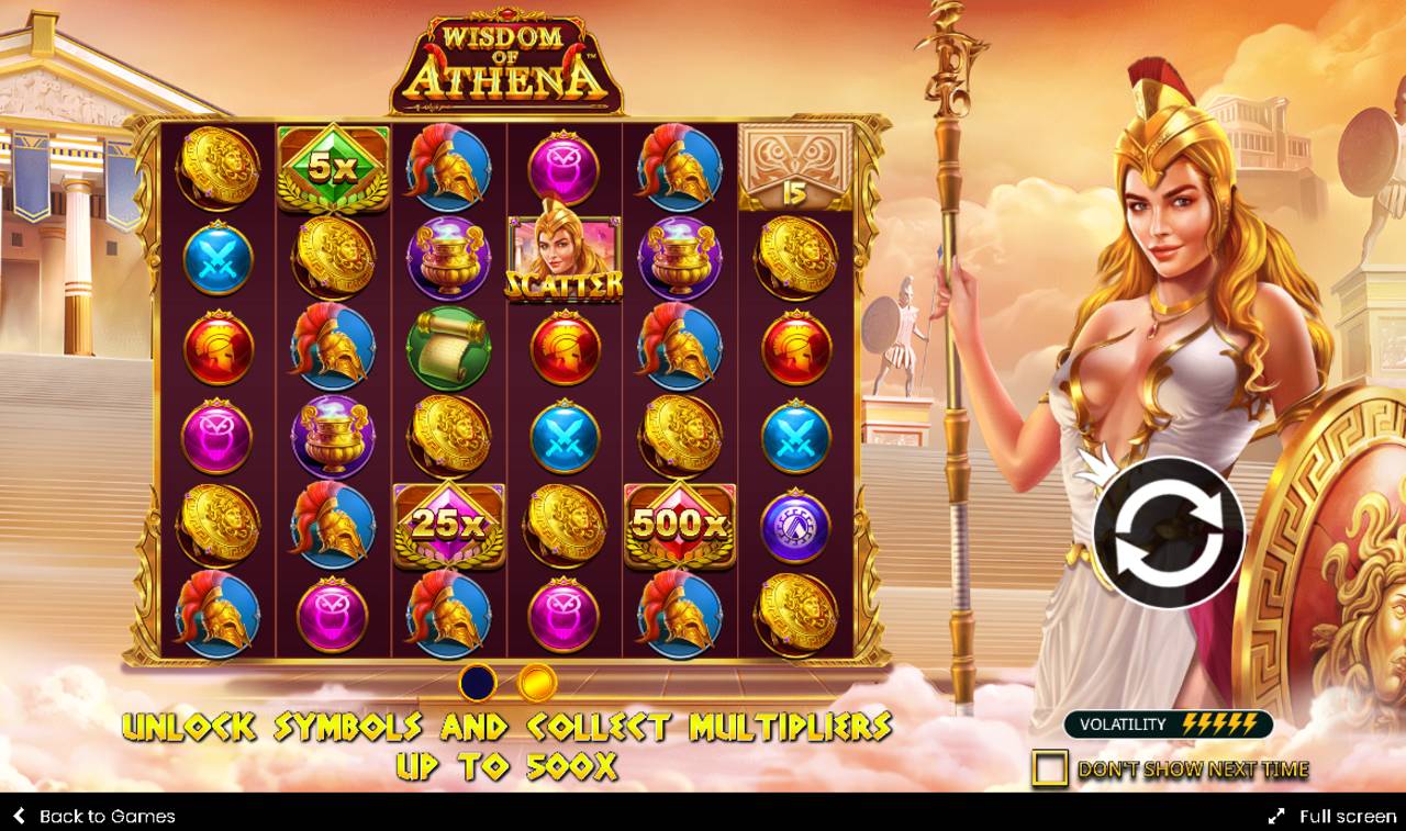 Wisdom Of Athena (Pragmatic Play) Image 1
